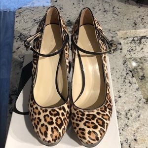 Cheetah Platforms-Nine West-Size 12